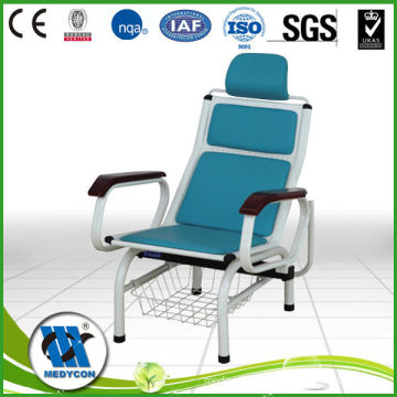 3 Crank Backrest Adjustable Medical Hospital cadeira de transfusão de sangue